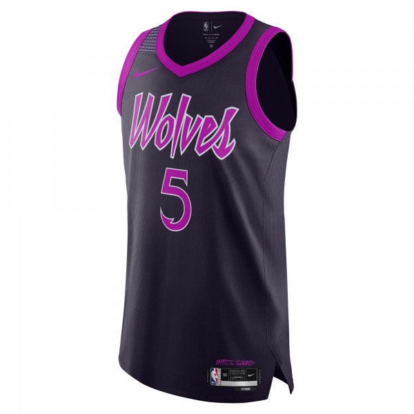 Джерси Anthony Edwards Minnesota Timberwolves Nike Unisex 2025/26 Authentic - City Edition - Purple