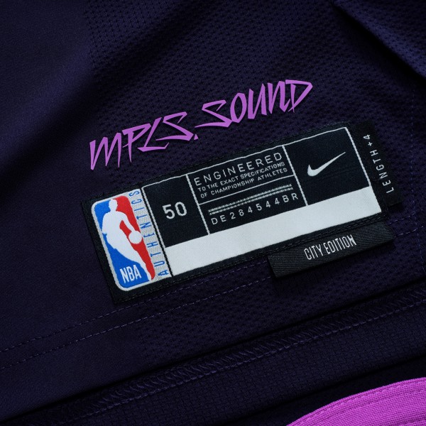 Джерси Anthony Edwards Minnesota Timberwolves Nike Unisex 2025/26 Authentic - City Edition - Purple