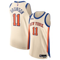 Джерси Jalen Brunson New York Knicks Nike Unisex 2025/26 Authentic - City Edition - Cream