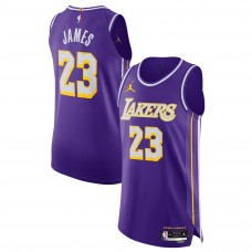 Джерси Unisex Los Angeles Lakers LeBron James Jordan Brand Purple 2025/26 Authentic - Statement Edition