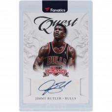 Jimmy Butler Chicago Bulls Autographed 2012-13 Panini Crusade Quest #13 Card