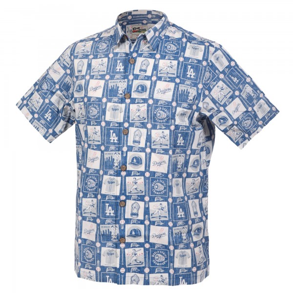Los Angeles Dodgers Reyn Spooner Royal Champs Scenic Button-Down Shirt