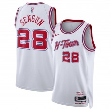 Джерси Alperen Şengün Houston Rockets Nike Unisex 2025/26 Swingman - White - City Edition