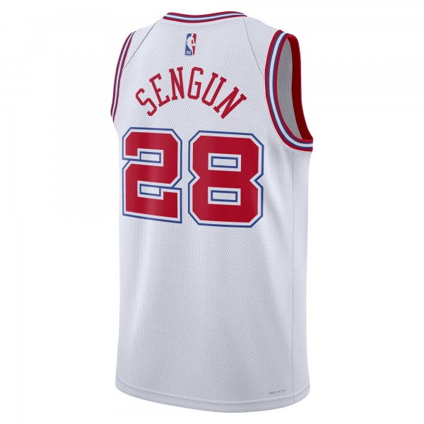 Джерси Alperen Şengün Houston Rockets Nike Unisex 2025/26 Swingman - White - City Edition
