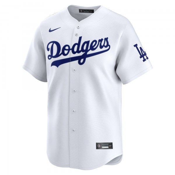 Los Angeles Dodgers Nike White Home 2025 Jackie Robinson Day Limited Jersey