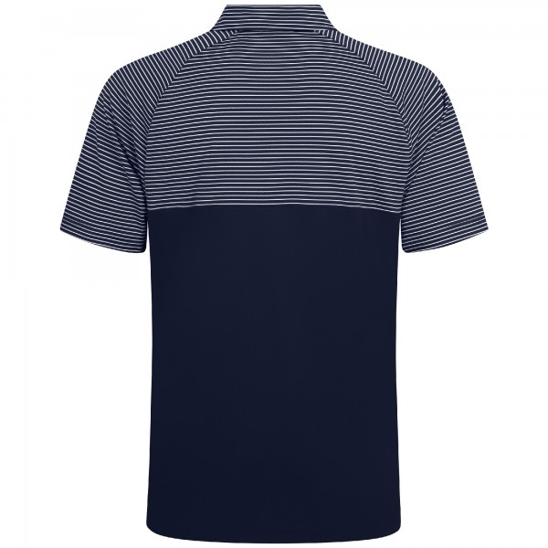 New York Yankees Levelwear Navy Classic Stripes Insignia 2.0 Polo