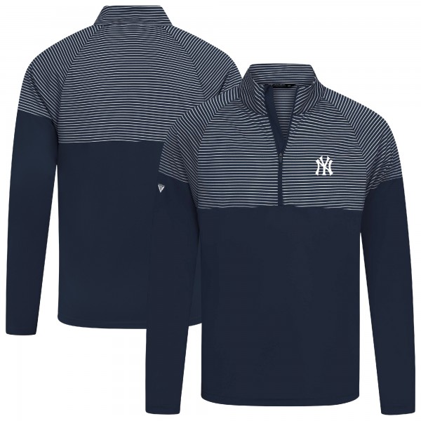 New York Yankees Levelwear Navy Classic Stripes Insignia 2.0 Pullover