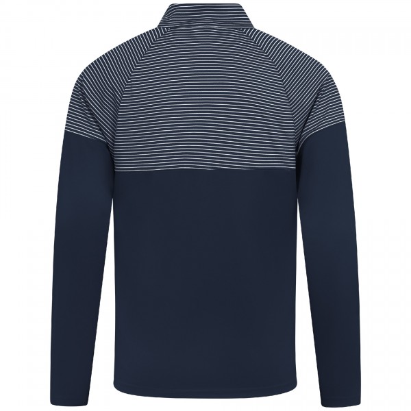 New York Yankees Levelwear Navy Classic Stripes Insignia 2.0 Pullover