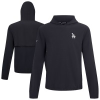 Los Angeles Dodgers Levelwear Black Action Insignia 2.0 Pullover Hoodie