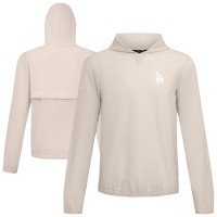 Los Angeles Dodgers Levelwear Khaki Action Insignia 2.0 Pullover Hoodie