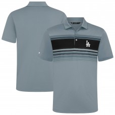 Los Angeles Dodgers Levelwear Gray Onward Insignia 2.0 Polo