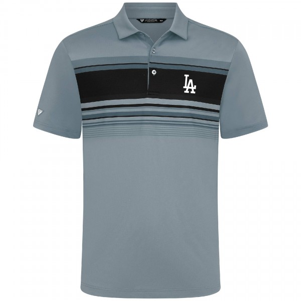 Los Angeles Dodgers Levelwear Gray Onward Insignia 2.0 Polo