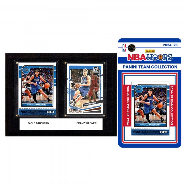 Orlando Magic 6 x 8 Player Plaque & 2024 Team Trading Card Set