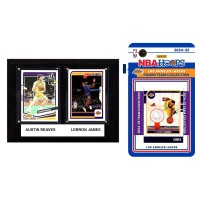 Los Angeles Lakers 6 x 8 Player Plaque & 2024 Team Trading Card Set