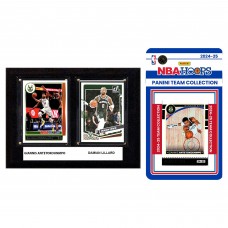 Milwaukee Bucks 6 x 8 Player Plaque & 2024-25 Team Trading Card Set