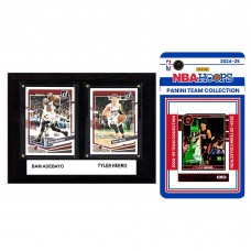 Miami Heat 6 x 8 Player Plaque & 2024 Team Trading Card Set