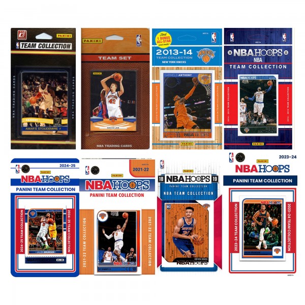 New York Knicks Trading Card Team Sets