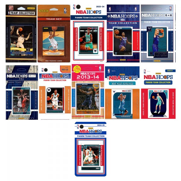 Charlotte Hornets Trading Card Team Sets