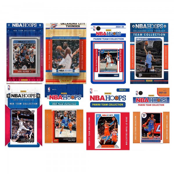 Oklahoma City Thunder Trading Card Team Sets