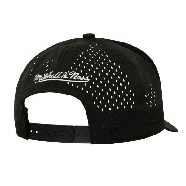 New York Yankees Mitchell & Ness Black Perfect Icon Pro Pinch Snapback Hat