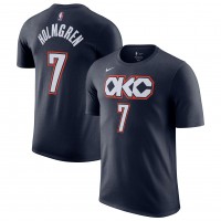 Футболка Chet Holmgren Oklahoma City Thunder Nike Unisex 2025/26 City Edition Name & Number - Navy