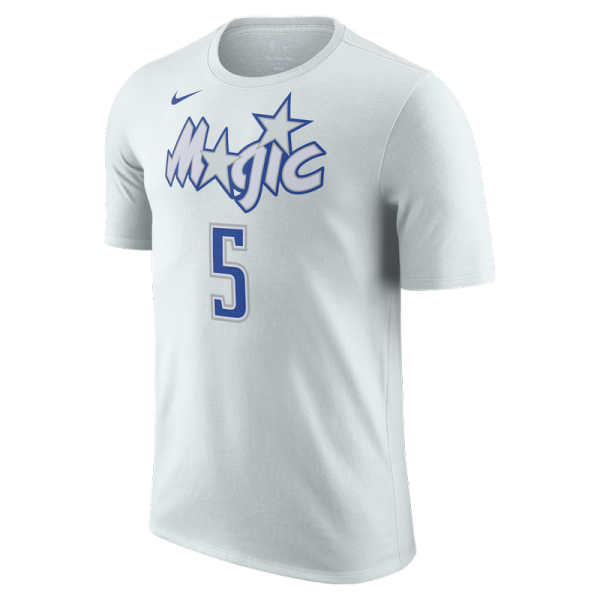 Футболка Unisex Orlando Magic Paolo Banchero Nike Silver 2025/26 City Edition Name & Number