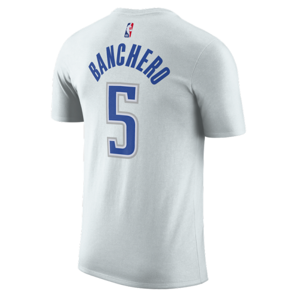 Футболка Unisex Orlando Magic Paolo Banchero Nike Silver 2025/26 City Edition Name & Number