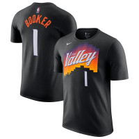 Футболка Devin Booker Phoenix Suns Nike Unisex 2025/26 City Edition Name & Number - Black