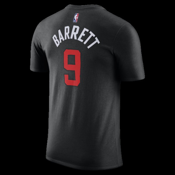 Футболка RJ Barrett Toronto Raptors Nike Unisex 2025/26 City Edition Name & Number - Black