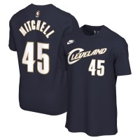 Футболка Unisex Cleveland Cavaliers Donovan Mitchell Nike Navy Name & Number - Classic Edition