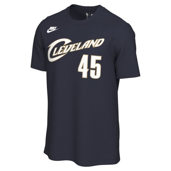 Футболка Unisex Cleveland Cavaliers Donovan Mitchell Nike Navy Name & Number - Classic Edition