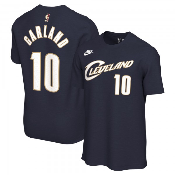 Футболка Unisex Cleveland Cavaliers Darius Garland Nike Navy Name & Number - Classic Edition