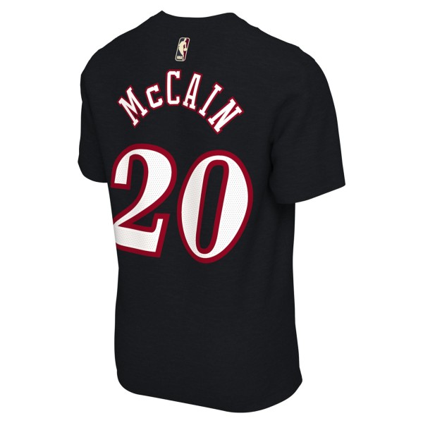 Футболка Unisex Philadelphia 76ers Jared McCain Nike Black Name & Number - Classic Edition