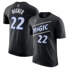 Футболка Unisex Orlando Magic Franz Wagner Jordan Brand Black Name & Number - Statement Edition