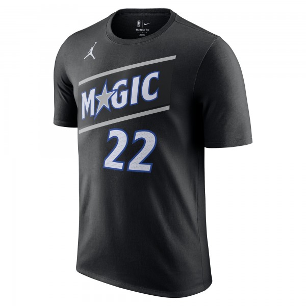 Футболка Unisex Orlando Magic Franz Wagner Jordan Brand Black Name & Number - Statement Edition