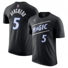 Футболка Unisex Orlando Magic Paolo Banchero Jordan Brand Black Name & Number - Statement Edition