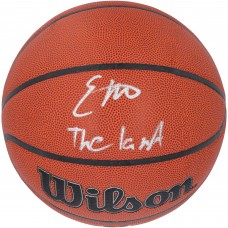 Evan Mobley Cleveland Cavaliers Autographed Fanatics Authentic Wilson Authentic Series Indoor/Outdoor Basketball with The Land Inscription