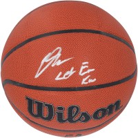 Donovan Mitchell Cleveland Cavaliers Autographed Fanatics Authentic Wilson Authentic Series Indoor/Outdoor Basketball with Let Em Know Inscription