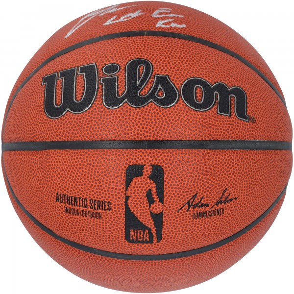 Donovan Mitchell Cleveland Cavaliers Autographed Fanatics Authentic Wilson Authentic Series Indoor/Outdoor Basketball with Let Em Know Inscription