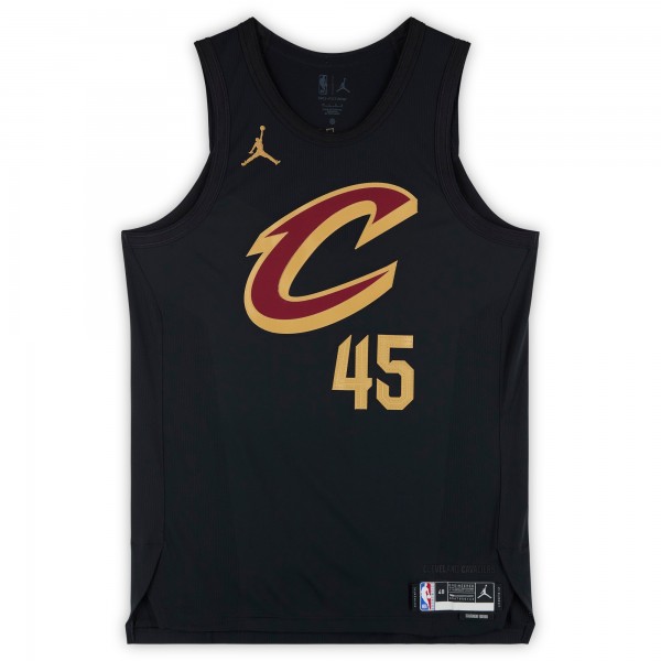 Donovan Mitchell Cleveland Cavaliers Autographed Fanatics Authentic Nike Black Statement Authentic Jersey