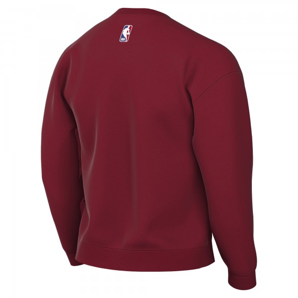 Miami Heat Jordan Brand Red Statement Edition Sweatshirt