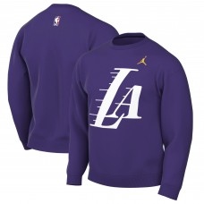 Кофта Los Angeles Lakers Jordan Brand Purple Statement Edition