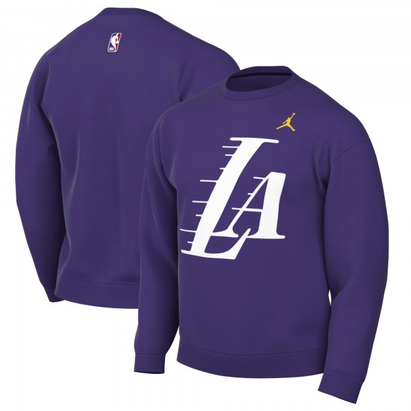 Кофта Los Angeles Lakers Jordan Brand Purple Statement Edition