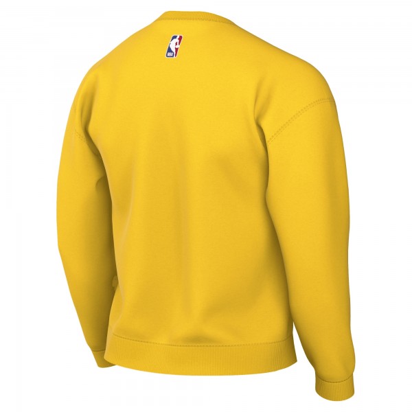 Indiana Pacers Jordan Brand Gold Statement Edition Sweatshirt