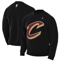 Cleveland Cavaliers Jordan Brand Black Statement Edition Sweatshirt