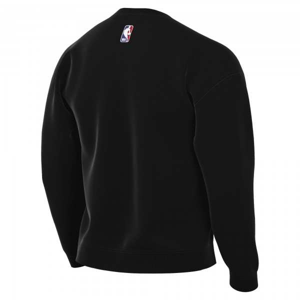 Brooklyn Nets Jordan Brand Black Statement Edition Sweatshirt