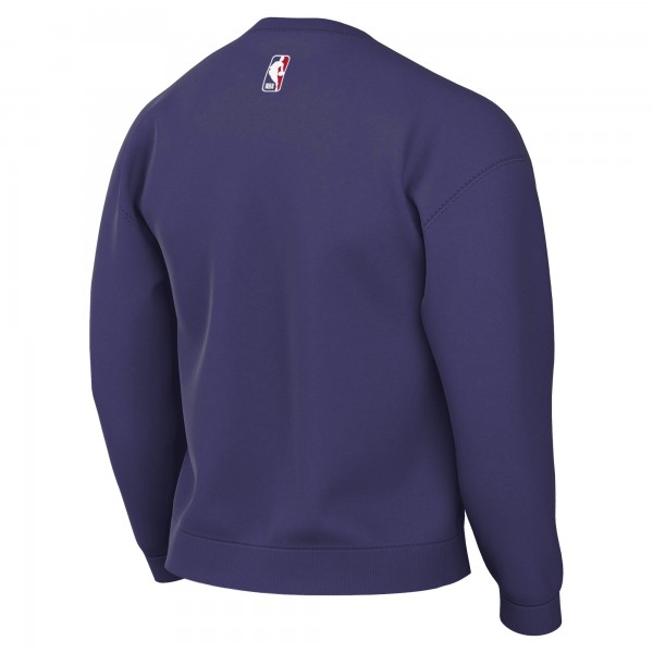 Charlotte Hornets Jordan Brand Purple Statement Edition Sweatshirt