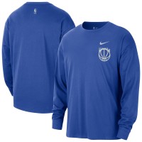 Orlando Magic Nike 2025/26 City Edition Remix Essential Logo Long Sleeve T-Shirt - Blue