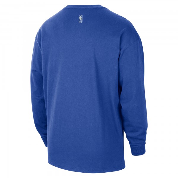 Orlando Magic Nike 2025/26 City Edition Remix Essential Logo Long Sleeve T-Shirt - Blue