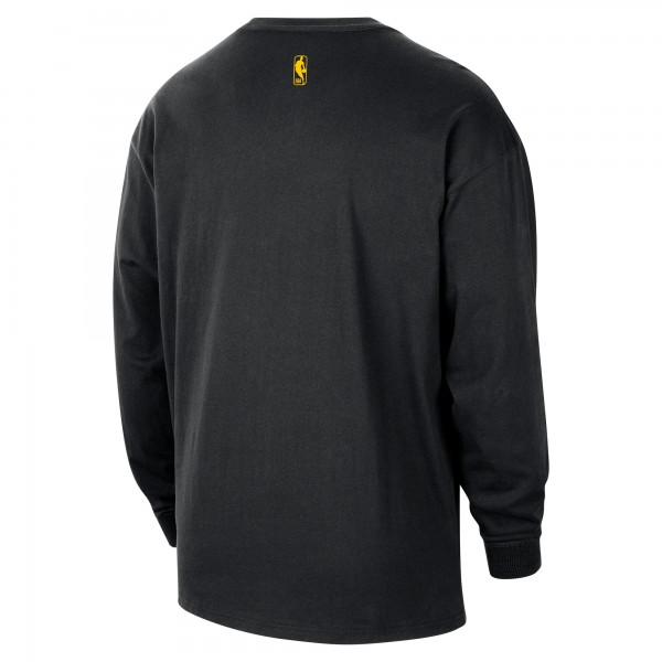Denver Nuggets Nike 2025/26 City Edition Remix Essential Logo Long Sleeve T-Shirt - Black